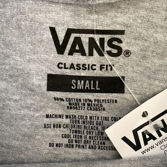1 LEFT! Small-Vans L/S Banana Skate Tee - Picture 3 of 4